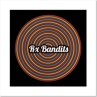 Rx Bandits / Vintage Circle Style Posters and Art